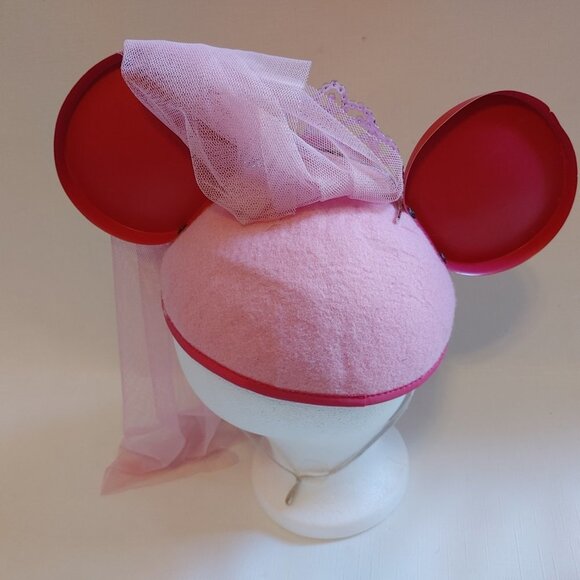 DISNEY Princess Mickey Ears with Veil ADULT SIZE - Picture 4 of 7